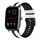 Per Amazfit GTS 2 Mini cinturino sportivo in silicone bicolore da 20 mm (bianco + nero) Per Amazfit GTS 2 Mini cinturino sportivo in silicone bicolore da 20 mm (bianco + nero)
