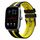 Per Amazfit GTS 2 Mini cinturino sportivo in silicone bicolore da 20 mm (nero + giallo) Per Amazfit GTS 2 Mini cinturino sportivo in silicone bicolore da 20 mm (nero + giallo)