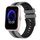 Per cinturino sportivo in silicone bicolore Amazfit Pop Pro da 20 mm (grigio + nero)