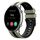 Per Amazfit GTR 2 22mm cinturino sportivo in silicone bicolore (verde chiaro + nero) Per Amazfit GTR 2 22mm cinturino sportivo in silicone bicolore (verde chiaro + nero)