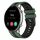 Per Amazfit GTR 2 22mm cinturino sportivo in silicone bicolore (verde oliva + nero) Per Amazfit GTR 2 22mm cinturino sportivo in silicone bicolore (verde oliva + nero)