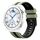 Per Huawei Watch GT3 Pro 43mm 20mm cinturino sportivo in silicone bicolore (verde chiaro + nero) Per Huawei Watch GT3 Pro 43mm 20mm cinturino sportivo in silicone bicolore (verde chiaro + nero)