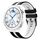 Per Huawei Watch GT3 Pro 43mm 20mm cinturino sportivo in silicone bicolore (nero + bianco) Per Huawei Watch GT3 Pro 43mm 20mm cinturino sportivo in silicone bicolore (nero + bianco)
