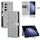 Custodia per telefono in pelle con texture a nido d'ape per Samsung Galaxy Z Fold6 5G (argento) Custodia per telefono in pelle con texture a nido d'ape per Samsung Galaxy Z Fold6 5G (argento)