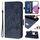 Custodia per telefono antifurto in pelle RFID rosa goffrata per vivo S19 (blu scuro) Custodia per telefono antifurto in pelle RFID rosa goffrata per vivo S19 (blu scuro)