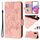 Custodia per telefono antifurto in pelle RFID rosa goffrata per vivo iQOO U1x / Y20a / Y20G (rosa) Custodia per telefono antifurto in pelle RFID rosa goffrata per vivo iQOO U1x / Y20a / Y20G (rosa)