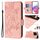 Custodia per telefono antifurto in pelle RFID rosa goffrata per vivo Y77 5G Global / Y77e 5G (rosa) Custodia per telefono antifurto in pelle RFID rosa goffrata per vivo Y77 5G Global / Y77e 5G (rosa)
