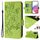 Per vivo Y51 2020 India / Y51a 2021 / Y53s 4G Custodia per telefono antifurto in pelle RFID rosa goffrata (verde) Per vivo Y51 2020 India / Y51a 2021 / Y53s 4G Custodia per telefono antifurto in pelle RFID rosa goffrata (verde)