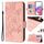 Per vivo Y100 5G / T3 5G IDN Custodia in pelle antifurto RFID con motivo a rose in rilievo (rosa) Per vivo Y100 5G / T3 5G IDN Custodia in pelle antifurto RFID con motivo a rose in rilievo (rosa)