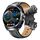 GT95 Schermo IPS da 1,53 pollici Orologio intelligente con auricolare Bluetooth 2 in 1 (nero)