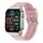 L'orologio intelligente con cinturino in silicone con schermo LCD da 2,04 pollici TK16 supporta il monitoraggio della salute (rosa) L'orologio intelligente con cinturino in silicone con schermo LCD da 2,04 pollici TK16 supporta il monitoraggio della salute (rosa)