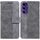 Custodia per telefono in pelle goffrata geometrica per Samsung Galaxy S24 FE 5G (grigio) Custodia per telefono in pelle goffrata geometrica per Samsung Galaxy S24 FE 5G (grigio)