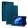 Custodia per tablet in pelle goffrata Giglio per Itel Pad One 10.1 (blu scuro) Custodia per tablet in pelle goffrata Giglio per Itel Pad One 10.1 (blu scuro)