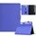 Per Samsung Galaxy Tab S7 / S8 Custodia in pelle Smart Tablet con struttura in fibra di colore solido (viola) Per Samsung Galaxy Tab S7 / S8 Custodia in pelle Smart Tablet con struttura in fibra di colore solido (viola)