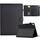 Per Samsung Galaxy Tab A 10.1 2019 Custodia in pelle per tablet intelligente con trama in fibra di colore solido (nero) Per Samsung Galaxy Tab A 10.1 2019 Custodia in pelle per tablet intelligente con trama in fibra di colore solido (nero)