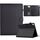 Per Samsung Galaxy Tab S5e Custodia in pelle Smart Tablet con struttura in fibra di colore solido (nera) Per Samsung Galaxy Tab S5e Custodia in pelle Smart Tablet con struttura in fibra di colore solido (nera)