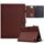 Custodia in pelle per tablet intelligente con struttura in fibra di colore solido per Amazon Kindle Fire HD 10 2023/2021 (marrone) Custodia in pelle per tablet intelligente con struttura in fibra di colore solido per Amazon Kindle Fire HD 10 2023/2021 (marrone)