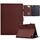 Per Amazon Kindle Fire 7 2022 Custodia in pelle Smart Tablet con struttura in fibra di colore solido (marrone) Per Amazon Kindle Fire 7 2022 Custodia in pelle Smart Tablet con struttura in fibra di colore solido (marrone)