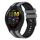 Per cinturino in silicone sportivo bicolore Garmin Forerunner 265 da 22 mm (grigio + nero)