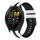 Per Garmin Forerunner 265 Music 22mm Cinturino sportivo in silicone bicolore (bianco+nero) Per Garmin Forerunner 265 Music 22mm Cinturino sportivo in silicone bicolore (bianco+nero)