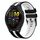 Per Garmin Forerunner 265 Music 22mm cinturino sportivo in silicone bicolore (nero + bianco)
