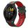 Per Garmin Forerunner 265 Music 22mm cinturino sportivo in silicone bicolore (verde + rosso) Per Garmin Forerunner 265 Music 22mm cinturino sportivo in silicone bicolore (verde + rosso)