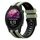 Per cinturino sportivo in silicone bicolore Garmin Forerunner 255 Music da 22 mm (verde chiaro + nero) Per cinturino sportivo in silicone bicolore Garmin Forerunner 255 Music da 22 mm (verde chiaro + nero)