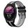 Per Garmin Forerunner 255 Music 22mm Cinturino sportivo in silicone bicolore (nero+grigio) Per Garmin Forerunner 255 Music 22mm Cinturino sportivo in silicone bicolore (nero+grigio)