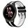 Per cinturino in silicone sportivo bicolore Garmin Venu 2 da 22 mm (nero + bianco) Per cinturino in silicone sportivo bicolore Garmin Venu 2 da 22 mm (nero + bianco)