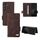 Custodia per telefono in pelle con chiusura magnetica per Samsung Galaxy Z Fold6 (marrone) Custodia per telefono in pelle con chiusura magnetica per Samsung Galaxy Z Fold6 (marrone)