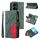 Custodia per cellulare in pelle con cerniera a portafoglio con 9 slot per schede Global Dual-color Redmi 13 4G (verde) Custodia per cellulare in pelle con cerniera a portafoglio con 9 slot per schede Global Dual-color Redmi 13 4G (verde)