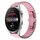 Per Huawei Watch3 Pro 22mm cinturino in lega con fibbia a farfalla con vernice a perline (rosa) Per Huawei Watch3 Pro 22mm cinturino in lega con fibbia a farfalla con vernice a perline (rosa)