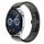 Per Huawei Watch GT3 46mm 22mm Cinturino in lega con fibbia a farfalla con vernice a perline (nero) Per Huawei Watch GT3 46mm 22mm Cinturino in lega con fibbia a farfalla con vernice a perline (nero)