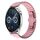 Per Huawei Watch GT3 46mm 22mm Cinturino in lega con fibbia a farfalla con vernice a perline (rosa) Per Huawei Watch GT3 46mm 22mm Cinturino in lega con fibbia a farfalla con vernice a perline (rosa)