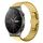 Per Huawei Watch GT2 Pro 22 mm cinturino in lega con fibbia a farfalla con vernice a perline (oro) Per Huawei Watch GT2 Pro 22 mm cinturino in lega con fibbia a farfalla con vernice a perline (oro)