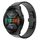 Per Huawei Watch GT 2e 22mm Cinturino in lega con fibbia a farfalla con vernice a perline (nero) Per Huawei Watch GT 2e 22mm Cinturino in lega con fibbia a farfalla con vernice a perline (nero)