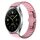 Per Xiaomi Watch 2 22mm cinturino in lega con fibbia a farfalla con vernice a perline (rosa) Per Xiaomi Watch 2 22mm cinturino in lega con fibbia a farfalla con vernice a perline (rosa)