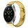 Per Xiaomi Watch 2 22mm cinturino in lega con fibbia a farfalla con vernice a perline (oro) Per Xiaomi Watch 2 22mm cinturino in lega con fibbia a farfalla con vernice a perline (oro)
