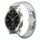 Per Xiaomi Watch S3 22mm cinturino in lega con fibbia a farfalla con vernice a perline (argento) Per Xiaomi Watch S3 22mm cinturino in lega con fibbia a farfalla con vernice a perline (argento)