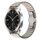 Per Xiaomi Watch S3 22mm cinturino in lega con fibbia a farfalla con vernice a perline (colore titanio) Per Xiaomi Watch S3 22mm cinturino in lega con fibbia a farfalla con vernice a perline (colore titanio)