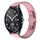 Per Xiaomi Watch 2 Pro 22mm cinturino in lega con fibbia a farfalla con vernice a perline (rosa) Per Xiaomi Watch 2 Pro 22mm cinturino in lega con fibbia a farfalla con vernice a perline (rosa)