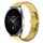 Per Xiaomi Watch S2 22mm cinturino in lega con fibbia a farfalla con vernice a perline (oro) Per Xiaomi Watch S2 22mm cinturino in lega con fibbia a farfalla con vernice a perline (oro)