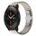 Per Xiaomi Watch S1 Pro 22mm Cinturino in lega con fibbia a farfalla con vernice a perline (colore titanio)