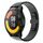 Per Xiaomi Watch S1 Active 22mm Cinturino in lega con fibbia a farfalla con vernice a perline (nero) Per Xiaomi Watch S1 Active 22mm Cinturino in lega con fibbia a farfalla con vernice a perline (nero)