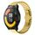 Per Xiaomi Watch S1 Active 22mm Cinturino in lega con fibbia a farfalla in vernice con perline (oro) Per Xiaomi Watch S1 Active 22mm Cinturino in lega con fibbia a farfalla in vernice con perline (oro)