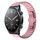Per Xiaomi Watch S1 22mm cinturino in lega con fibbia a farfalla con vernice a perline (rosa) Per Xiaomi Watch S1 22mm cinturino in lega con fibbia a farfalla con vernice a perline (rosa)