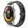 Per Xiaomi Watch Color2 22mm cinturino in lega con fibbia a farfalla con vernice a perline (nero) Per Xiaomi Watch Color2 22mm cinturino in lega con fibbia a farfalla con vernice a perline (nero)