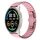 Per Xiaomi Watch Sport 22mm One Bead Paint Butterfly Buckle Cinturino in lega (rosa)