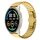 Per Xiaomi Watch Sport 22mm One Bead Paint Butterfly Buckle Alloy Watch Band (oro) Per Xiaomi Watch Sport 22mm One Bead Paint Butterfly Buckle Alloy Watch Band (oro)
