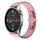 Per Xiaomi Watch Colore 22mm Cinturino in lega con fibbia a farfalla con vernice a perline (rosa) Per Xiaomi Watch Colore 22mm Cinturino in lega con fibbia a farfalla con vernice a perline (rosa)